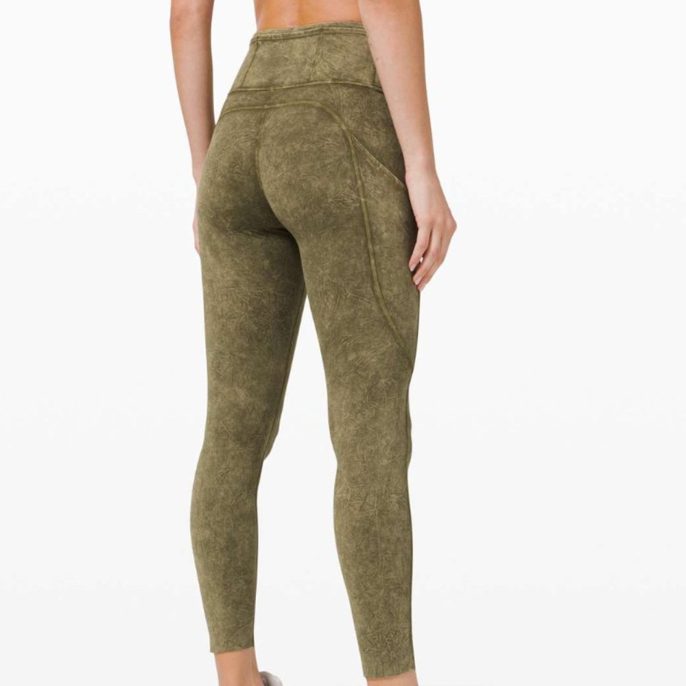 lululemon athletica Olive Green High-Rise Leggings - Picture 2 of 11